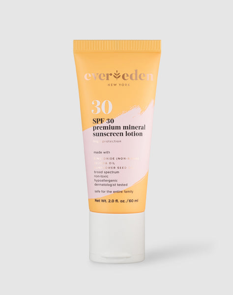 Evereden Premium Baby Sunscreen SPF 30, 2 fl oz 100% Mineral Sunscreen with Zinc Oxide Clean and Non-Toxic Infant Sunscreen Natural Sunscreen for